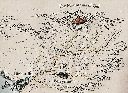 Jinnistan and the Northeast of the Halflands Halflands-440x320-NE