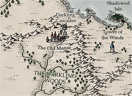 The Darkling Wood and the Southwest of the Halflands Halflands-440x320-SW