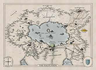 Rough draft map of the Halflands HalflandsMap-320x240
